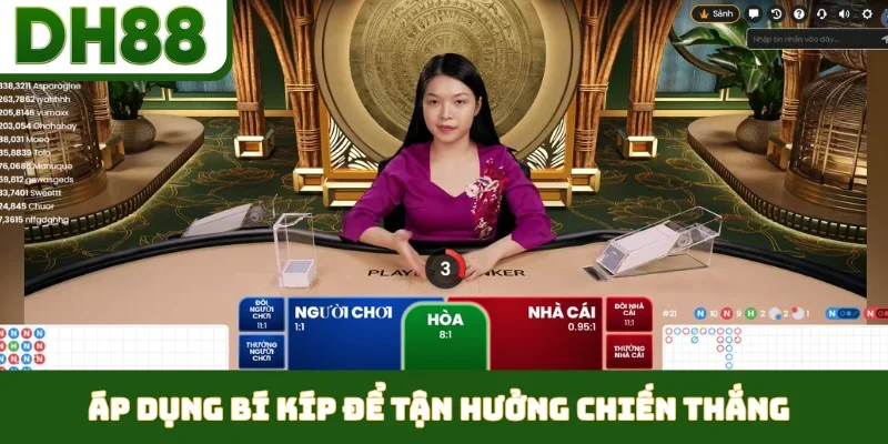 Áp dụng bí kíp để tận hưởng chiến thắng