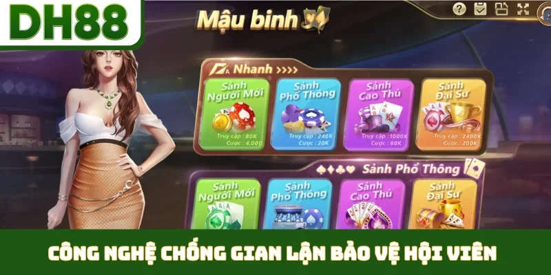 Công nghệ chống gian lận bảo vệ hội viên
