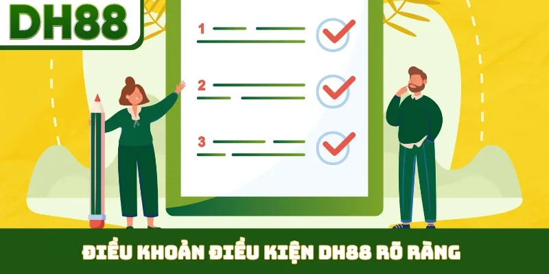 Điều khoản điều kiện DH88 rõ ràng