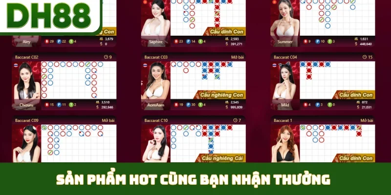Sản phẩm hot cùng bạn nhận thưởng