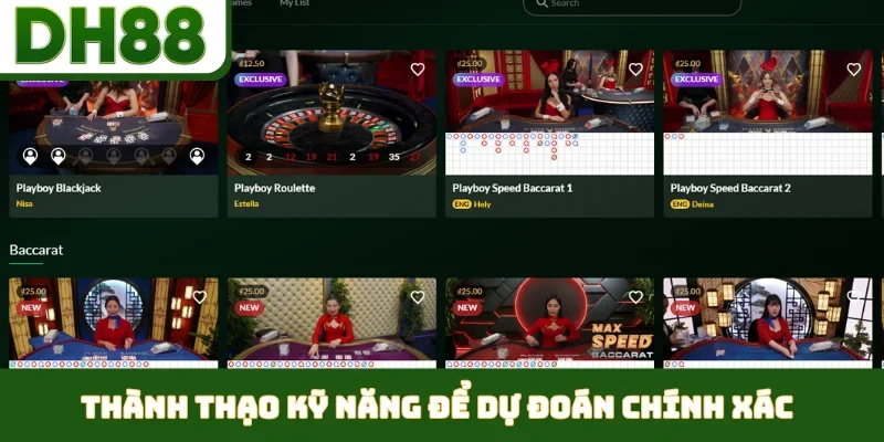 Thành thạo kỹ năng để dự đoán chính xác