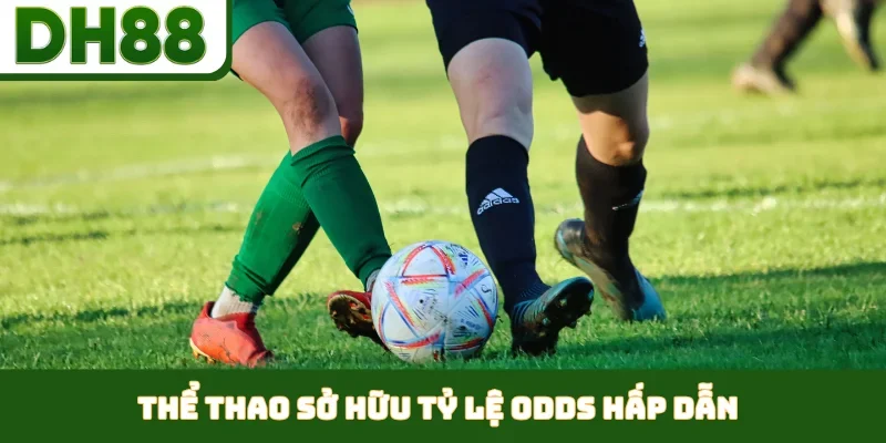 Thể thao sở hữu tỷ lệ odds hấp dẫn