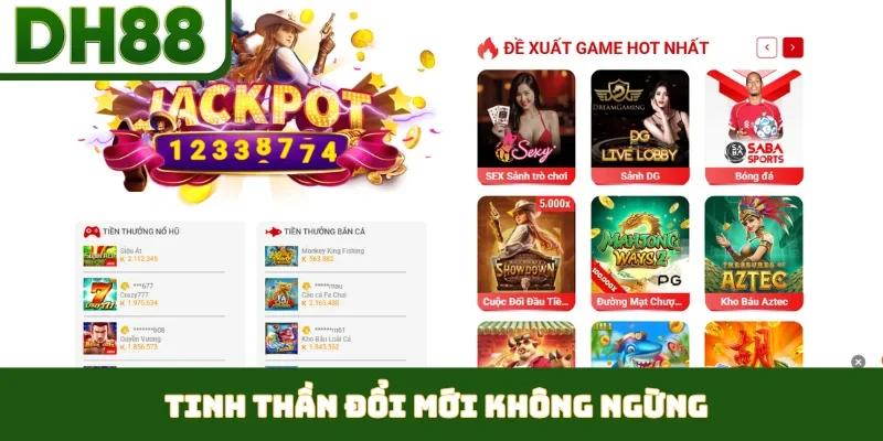 Tinh thần đổi mới không ngừng